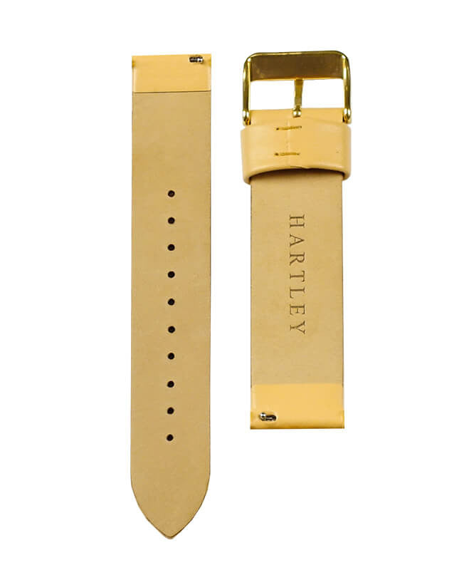 Peach Leather Strap